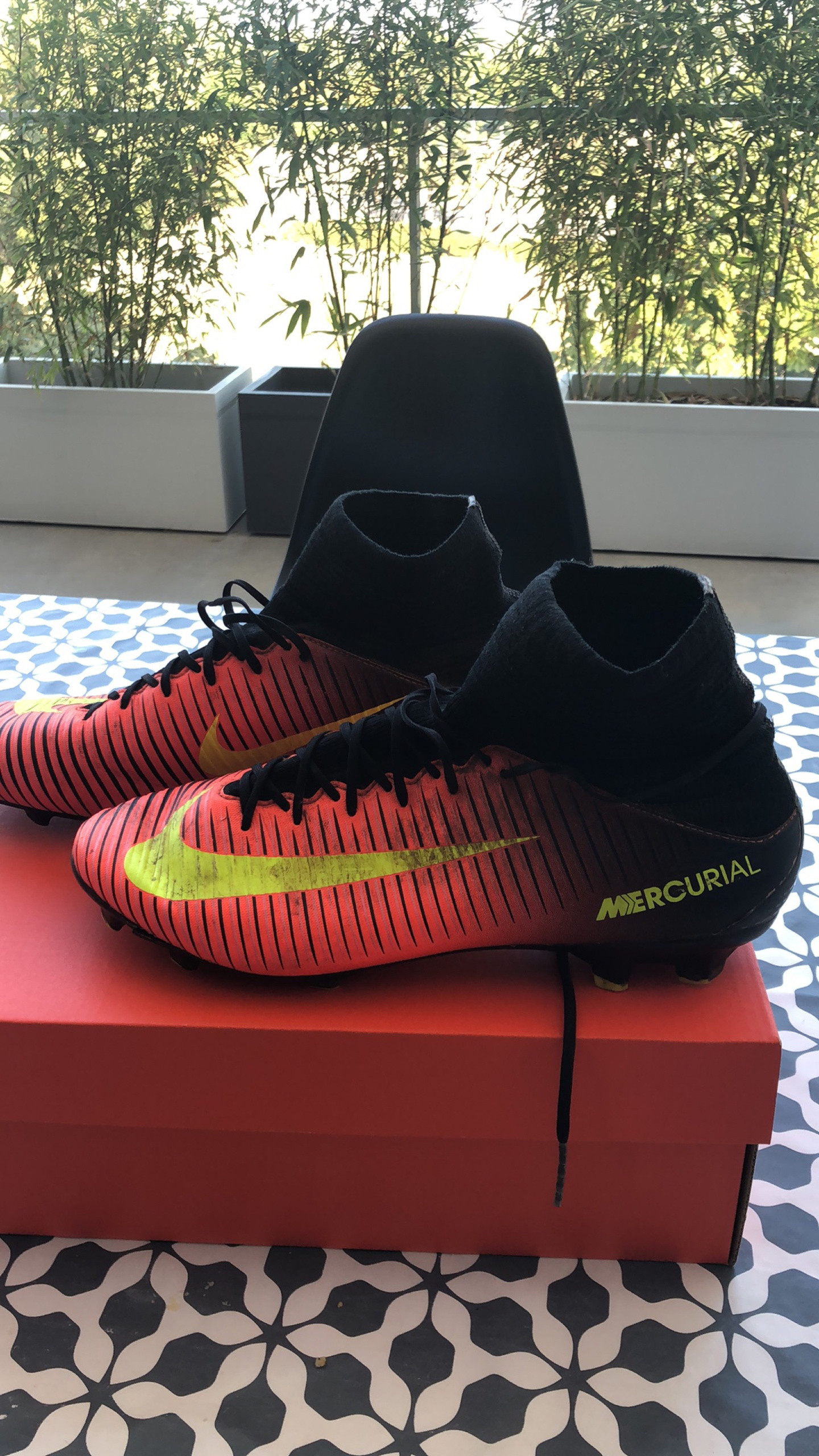 Mercurial montante orange cheap