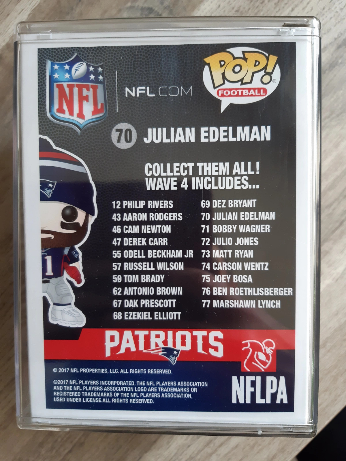 Funko pop nfl clearance julian edelman