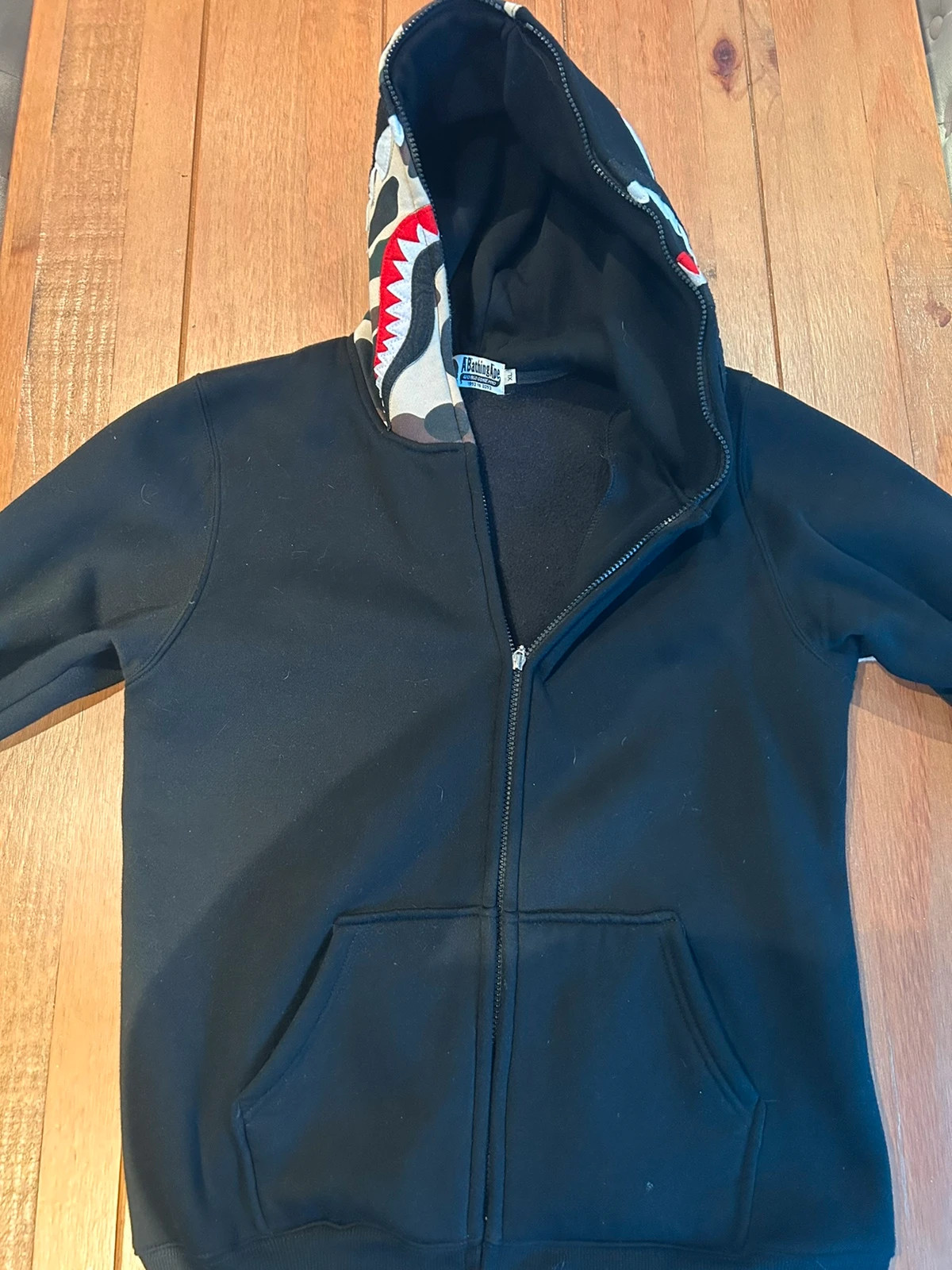 Black bape jumper shop