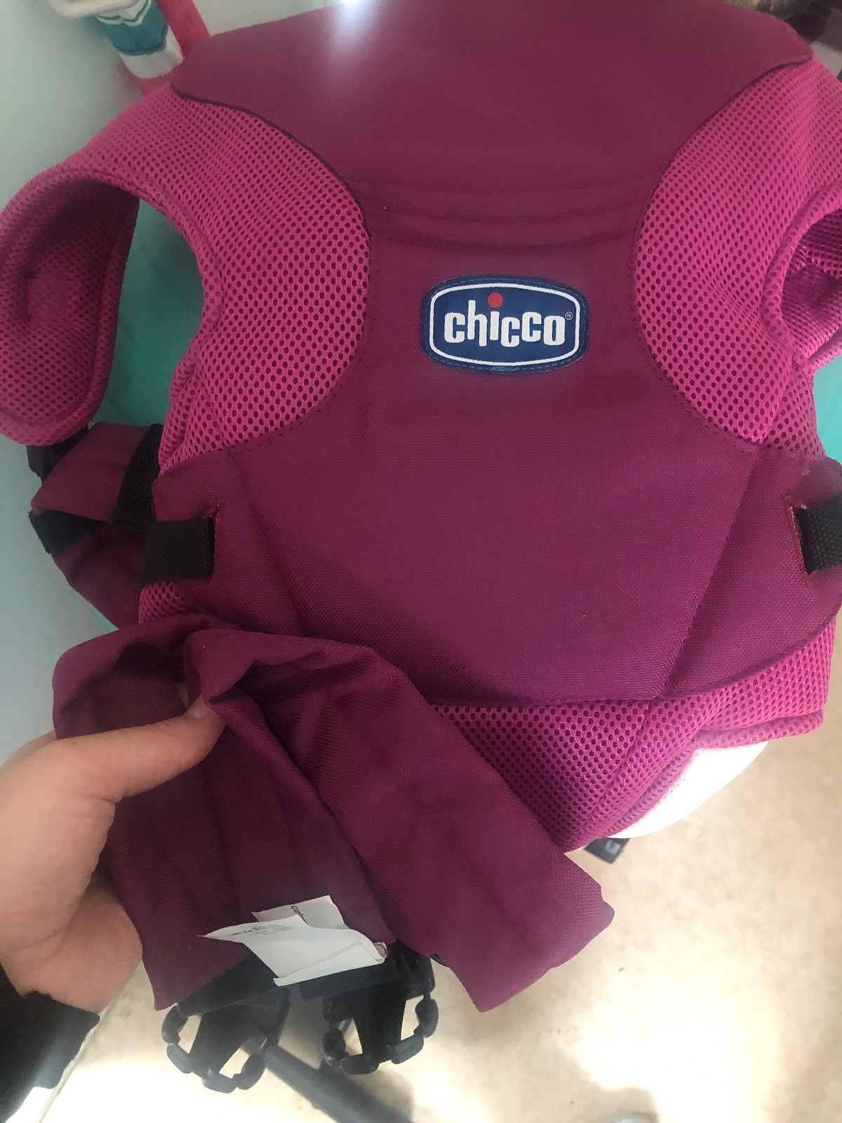 Porte bébé sales chicco rose