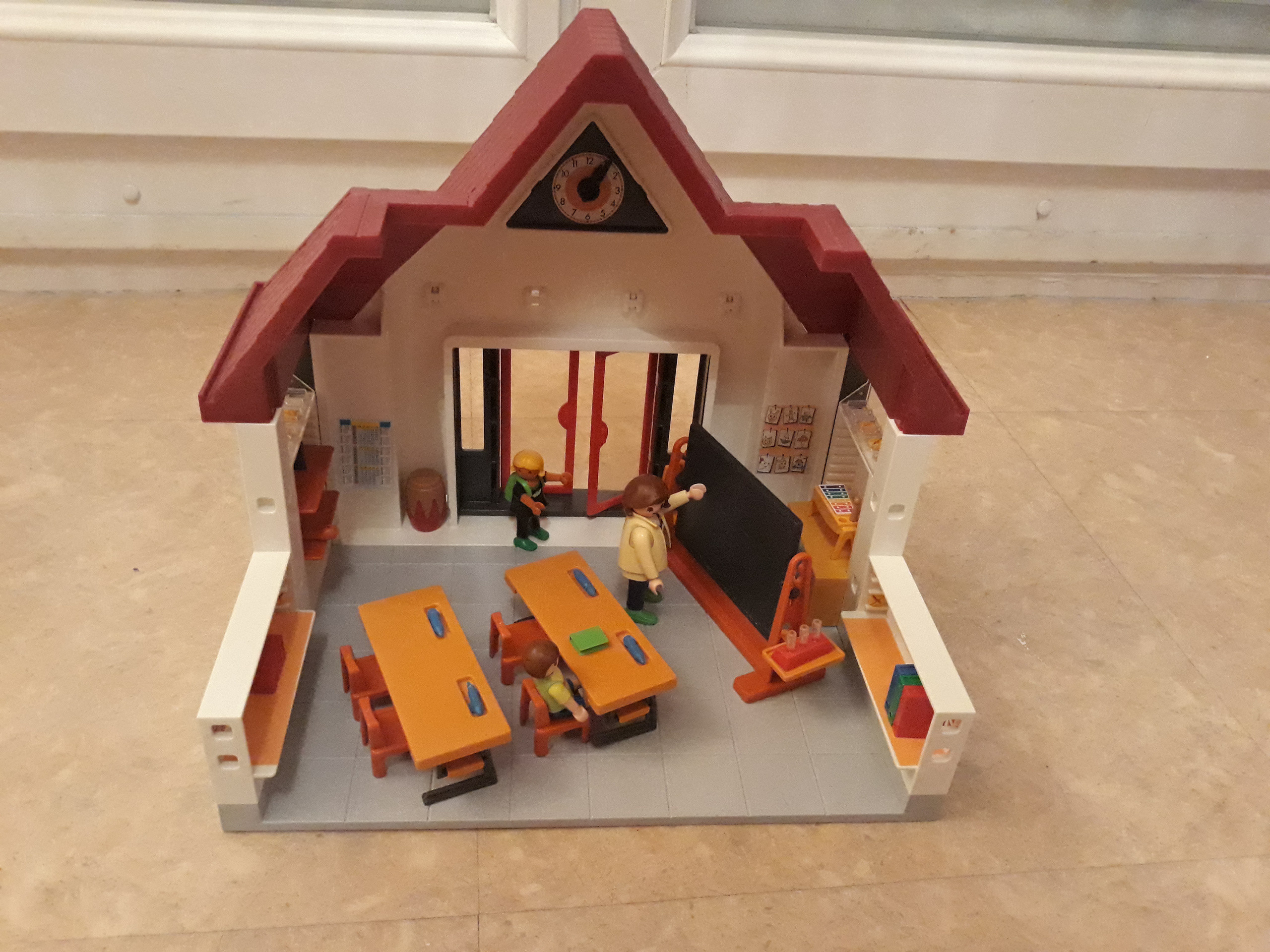 6865-Playmobil City Life-Ecole avec salle de classe Playmobil