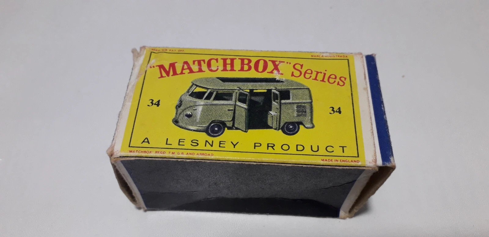 Matchbox series 34 volkswagen camper on sale