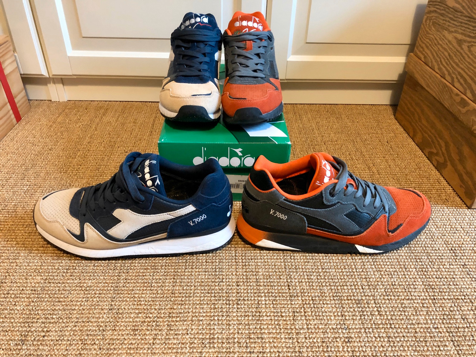 Diadora v7000 blue clearance corsair