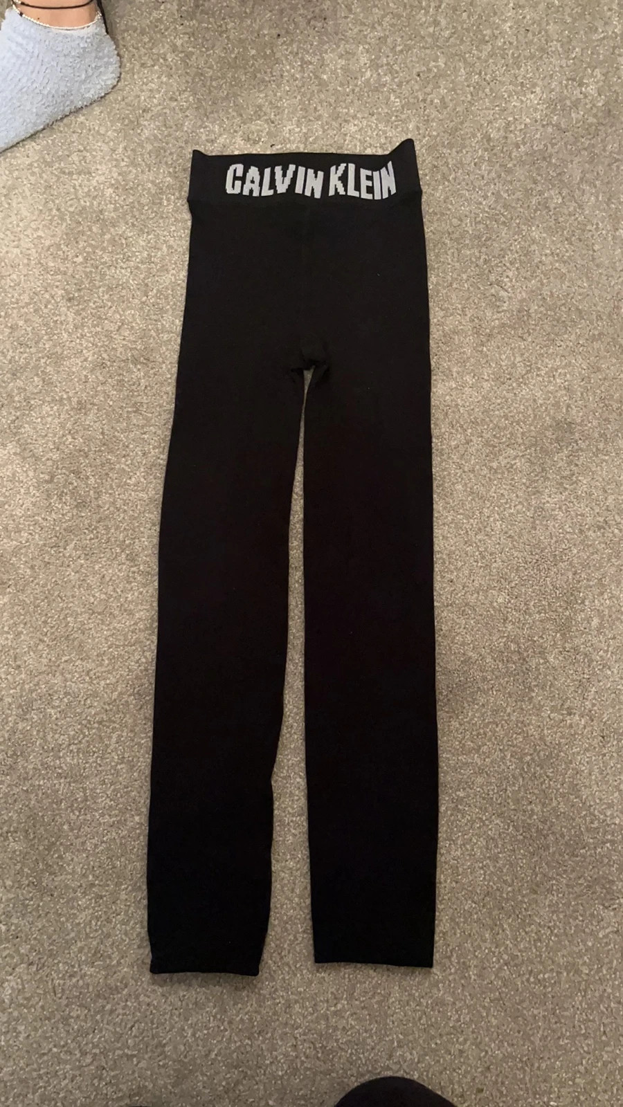 Calvin klein deals footless tights