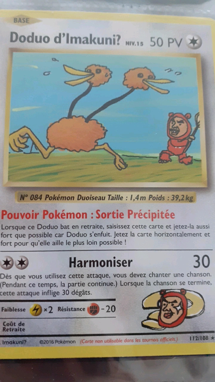 Carte pokemon doduo Vinted