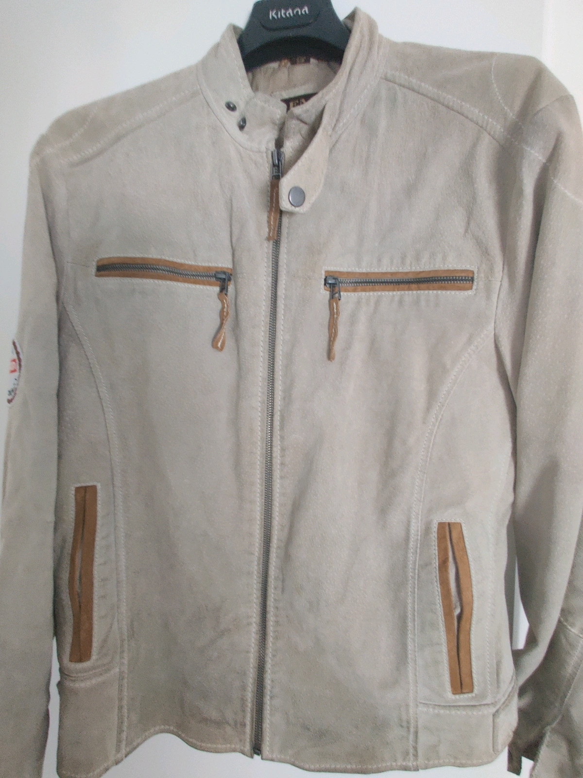 Soft leather clearance jacket mens