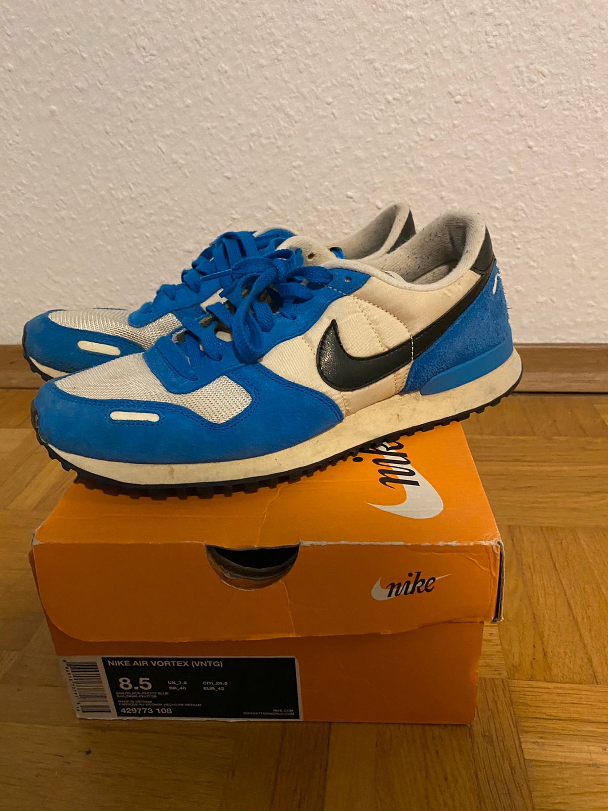 Nike air vortex in Blau weis Vinted