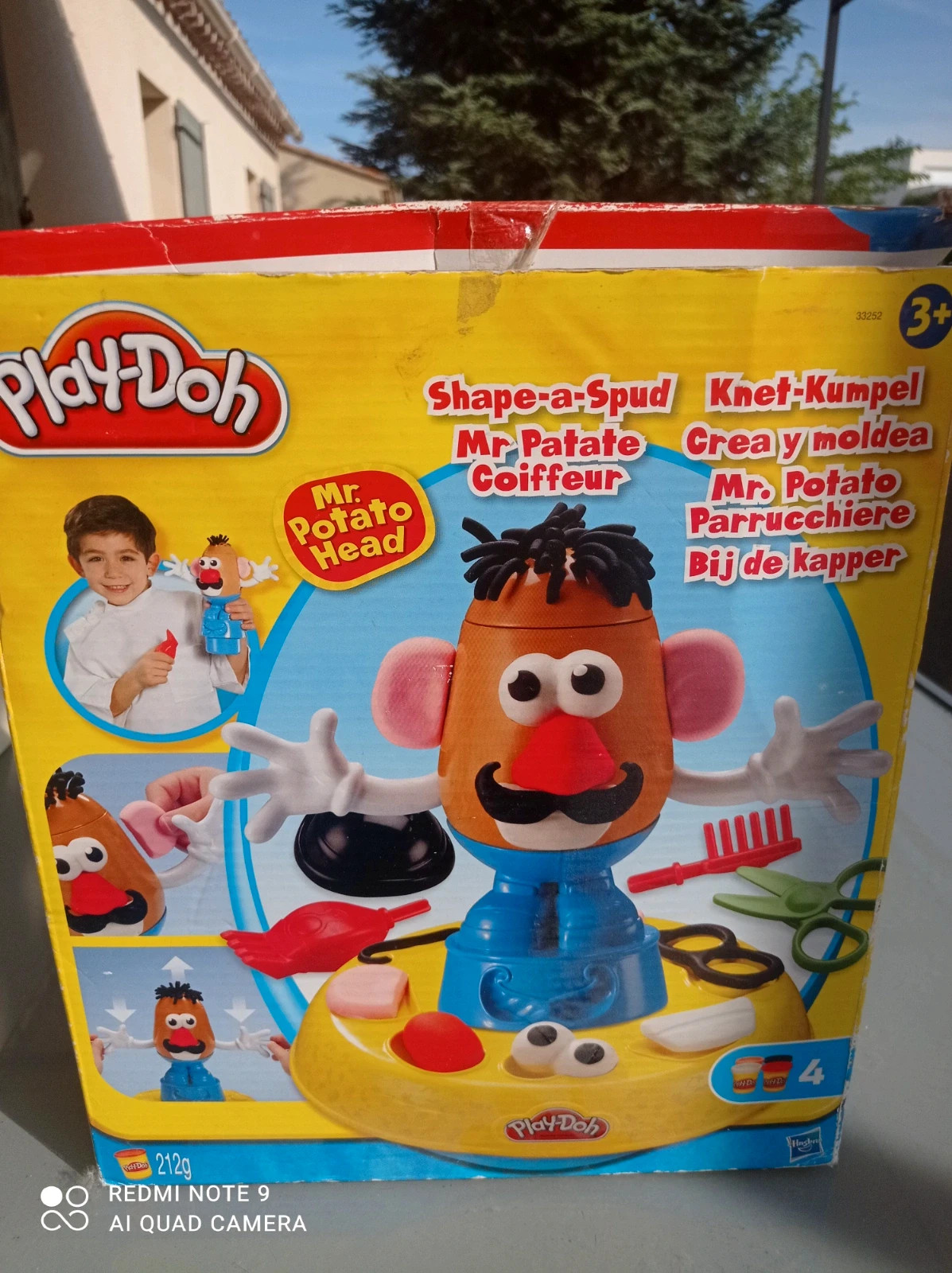 Pâte à modeler Play Doh Mr Potato Head Mr Patate Coiffeur Jouets
