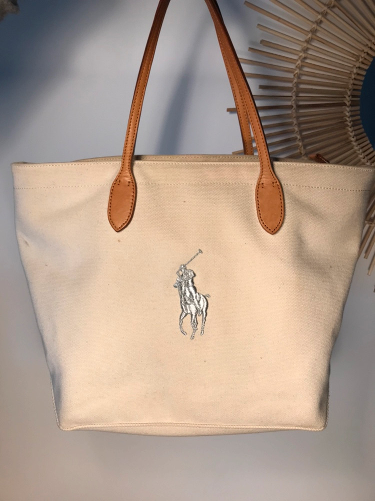 Sac ralph lauren discount toile