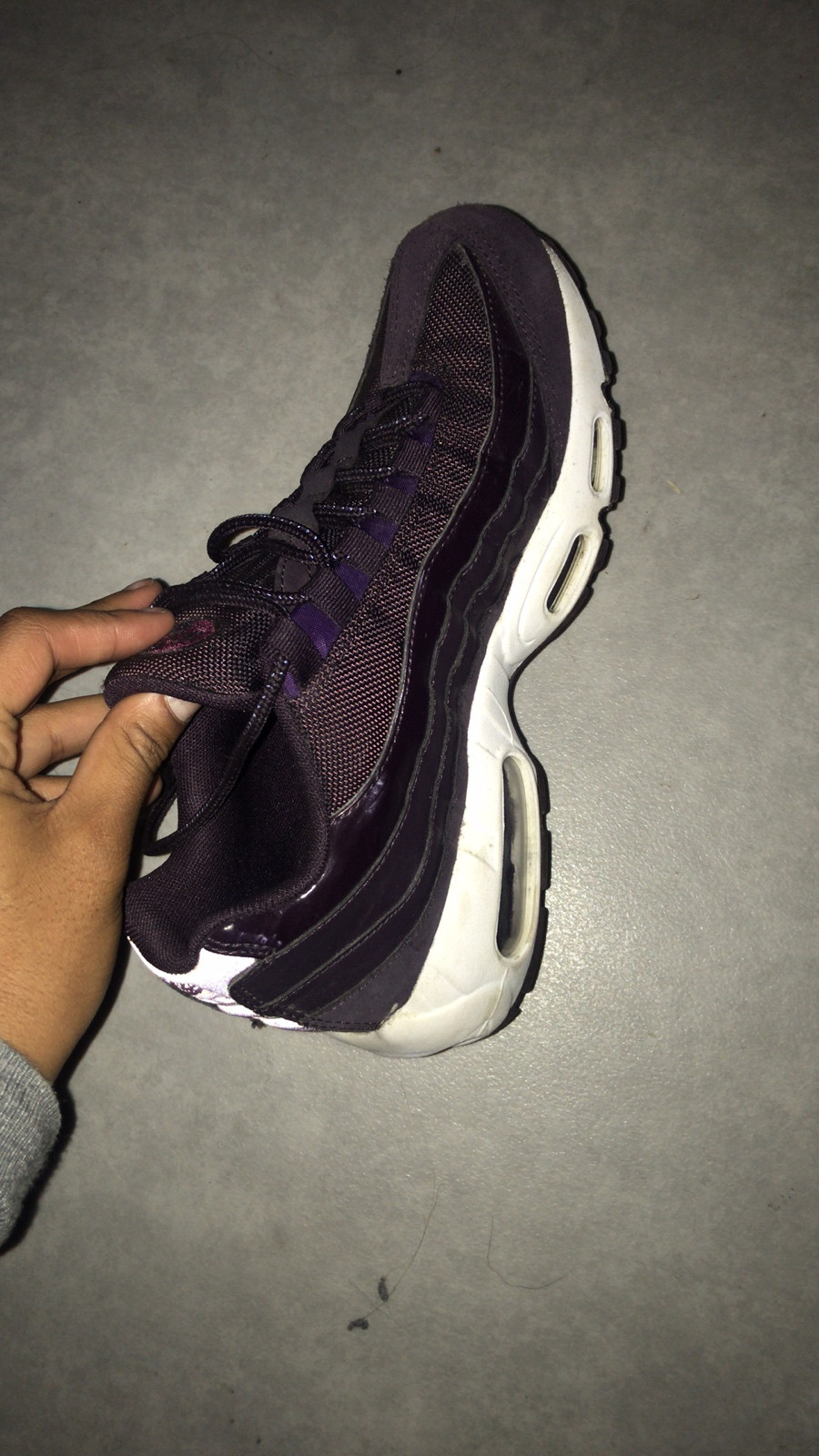 Air max 95 hotsell violet foncé