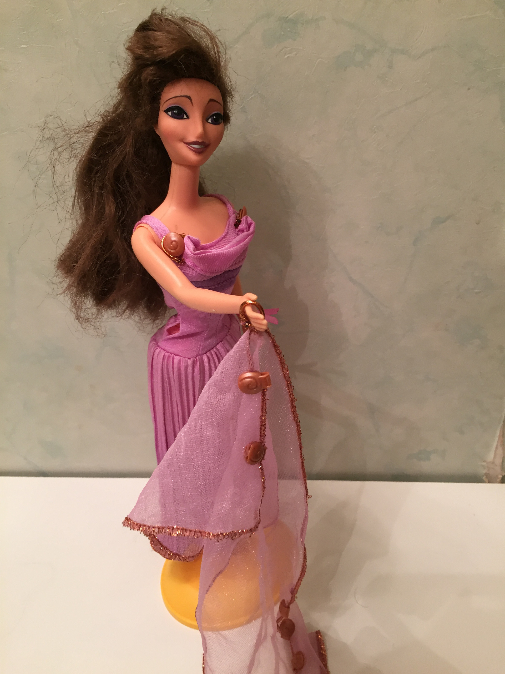 12 Deluxe Meg Megara Vintage Secrets Figure barbie Doll Disney Hercules Mattel