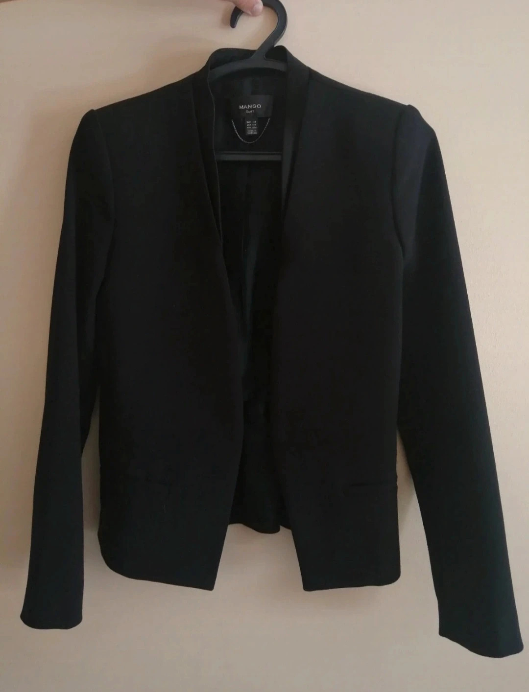 Blazer Mango Resinado P.U Preto - Compre Agora