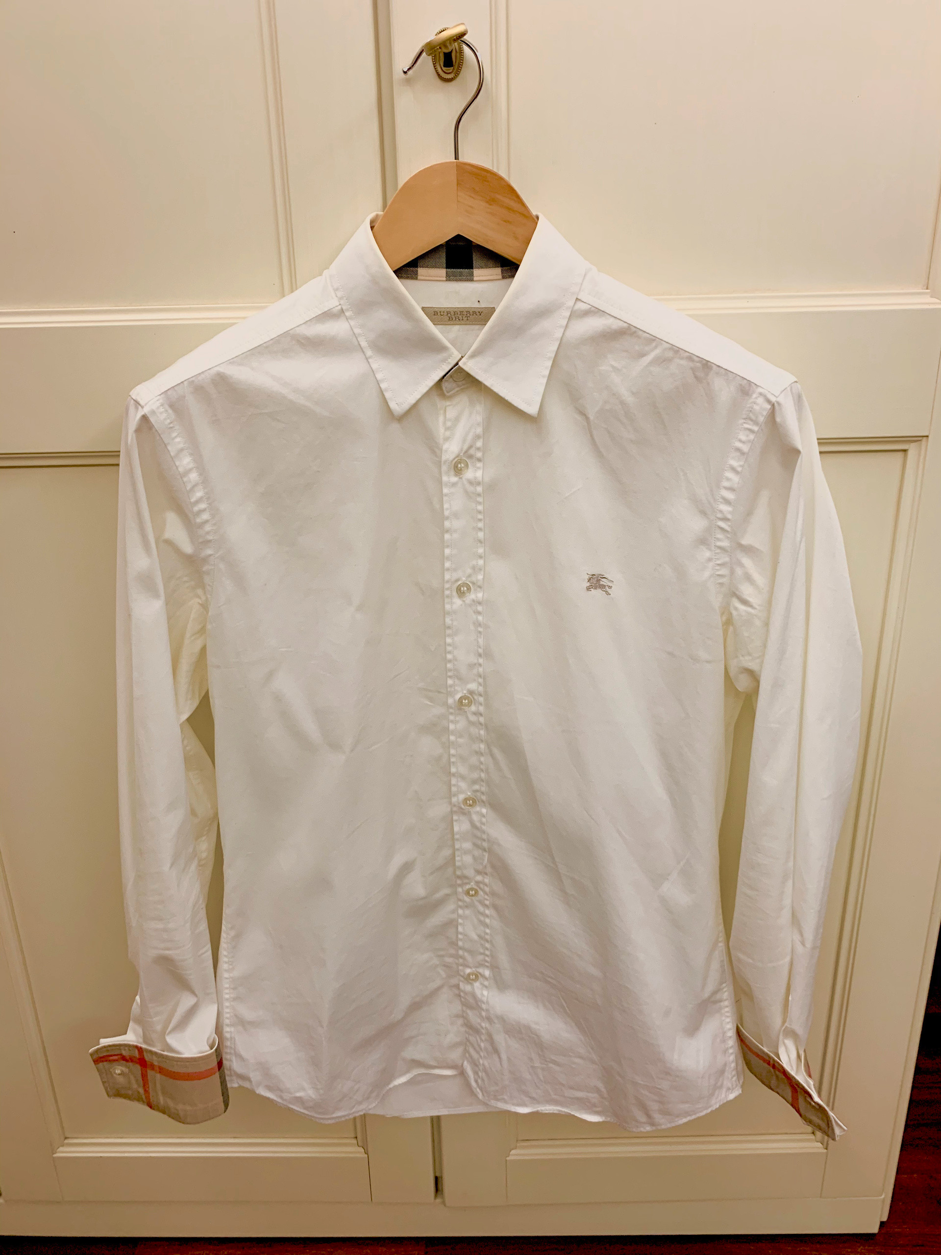 Camicia bianca da uomo Burberry originale taglia M. Vinted