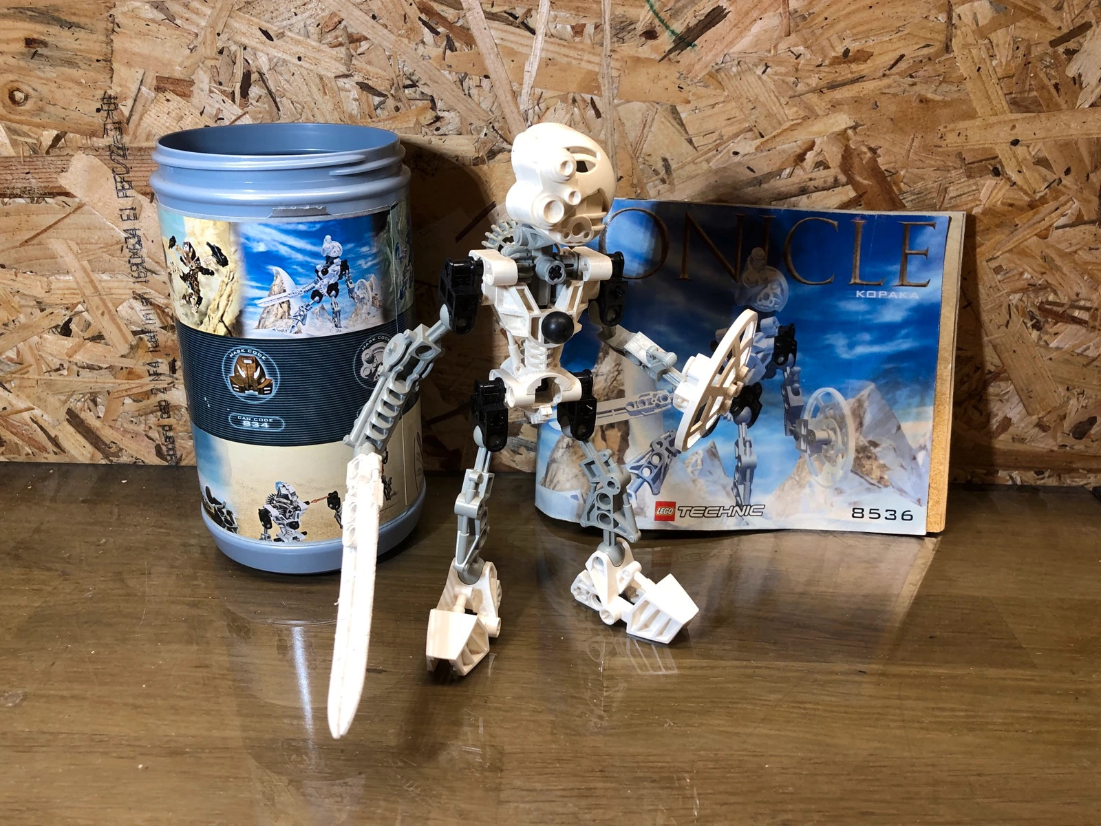 Lego technic bionicle 8536 KOPAKA