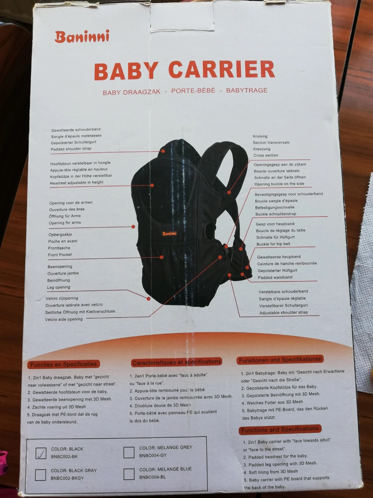 Porte shop bebe baninni