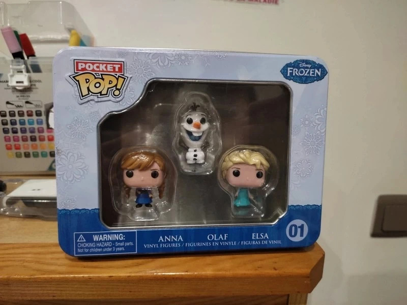 Pack de 3 mini figurines Funko Pop! Disney - La Reine des neiges