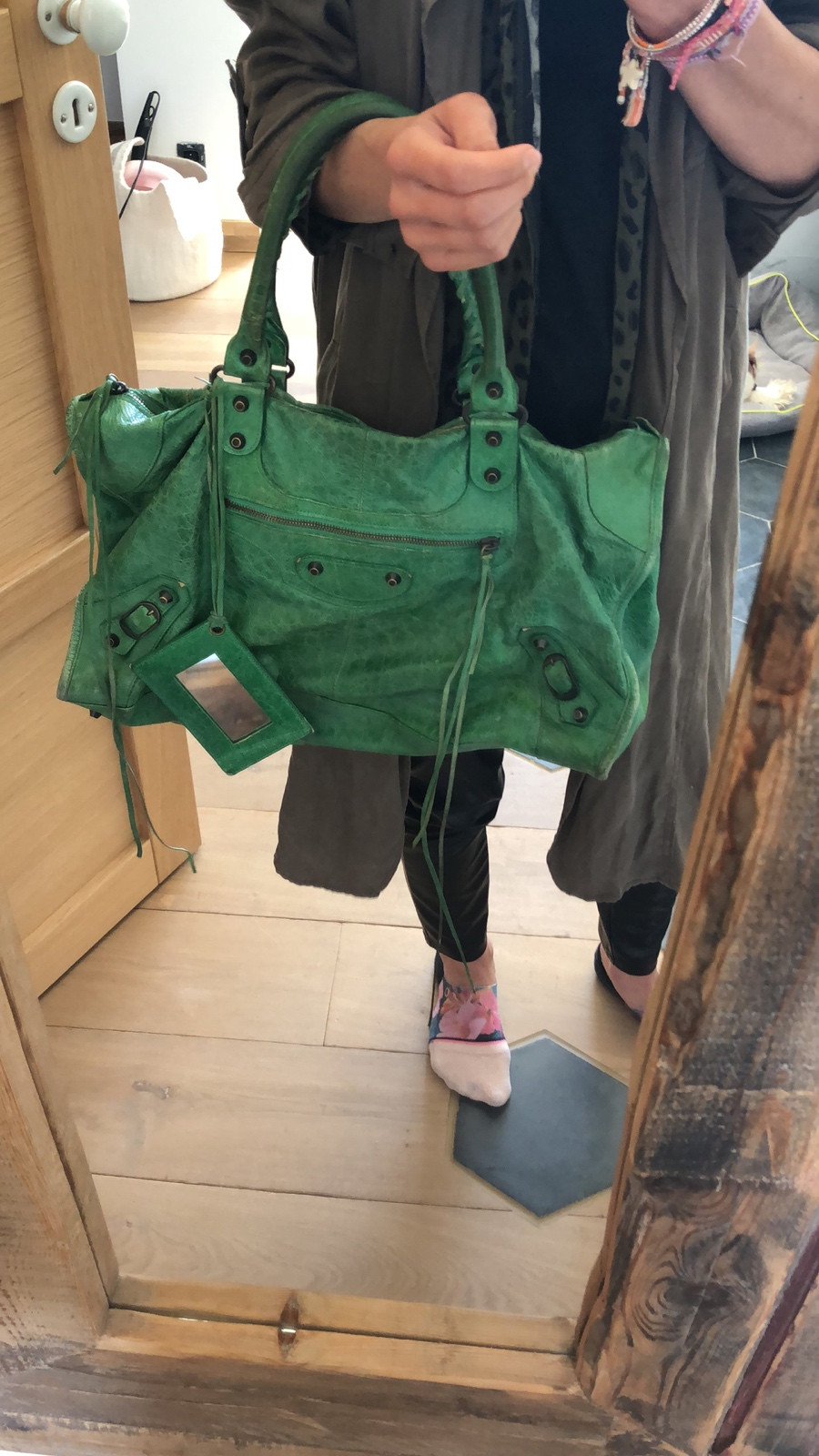 Sac balenciaga vert Vinted