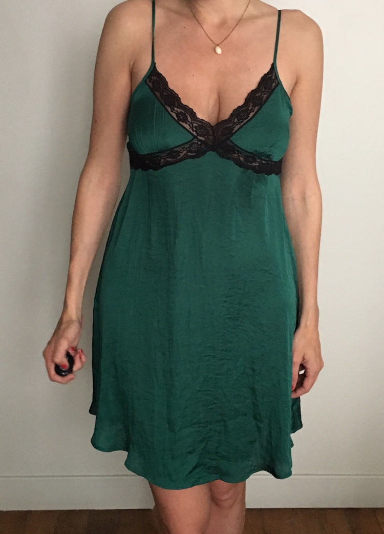 Robe nuisette verte Vinted