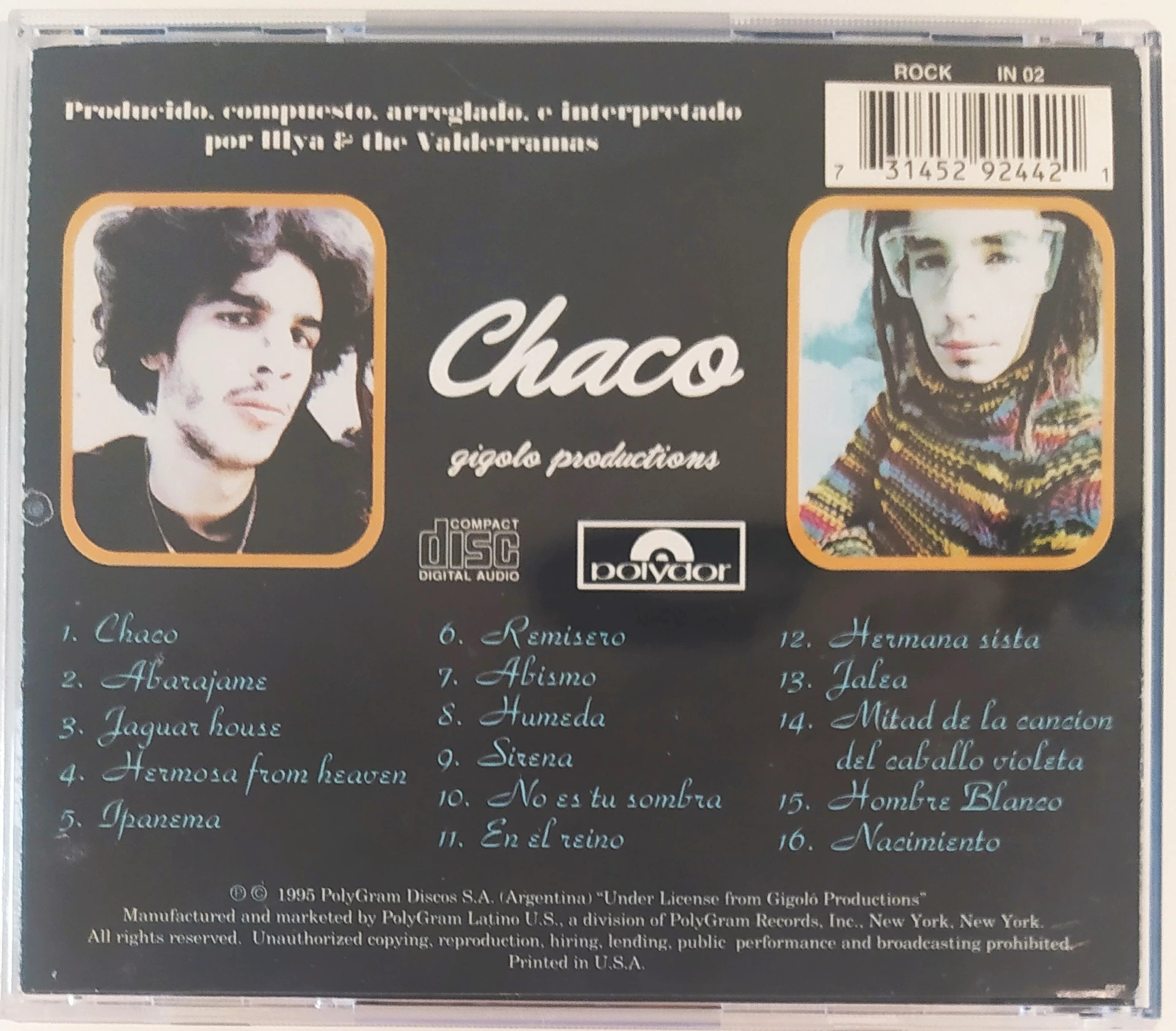 CD Illya Kuryaki And The Valderramas Chaco Vinted