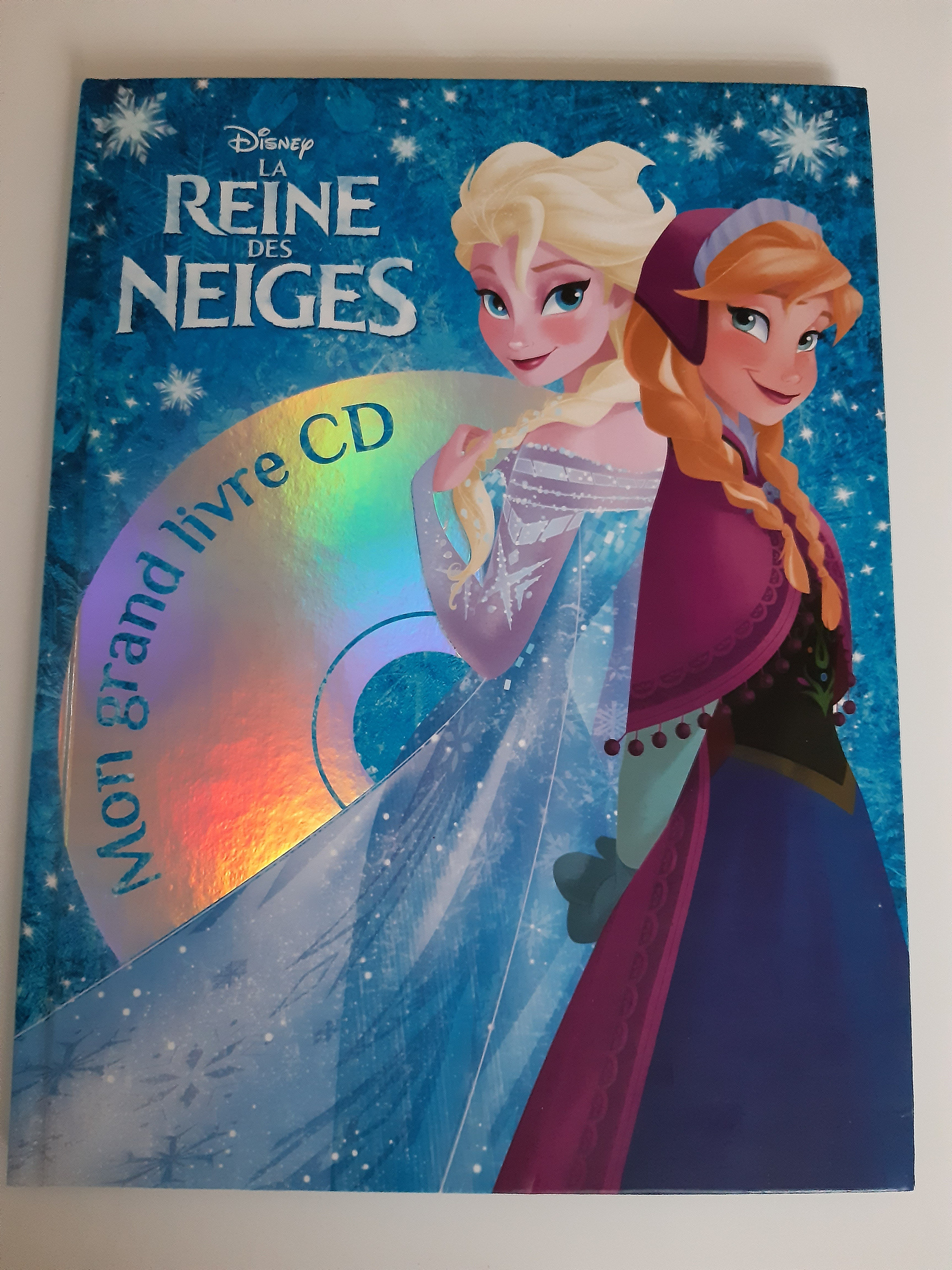 Livre cd reine des neiges