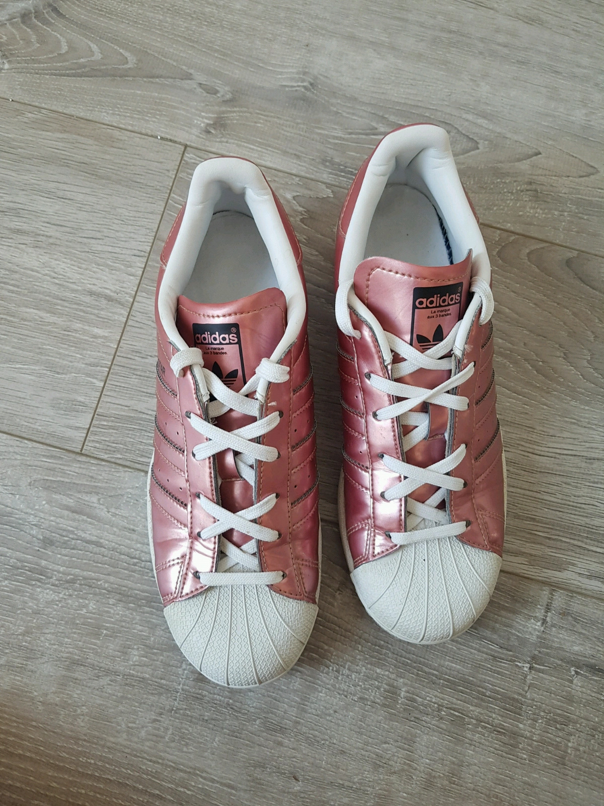 Adidas superstar rose gold Vinted