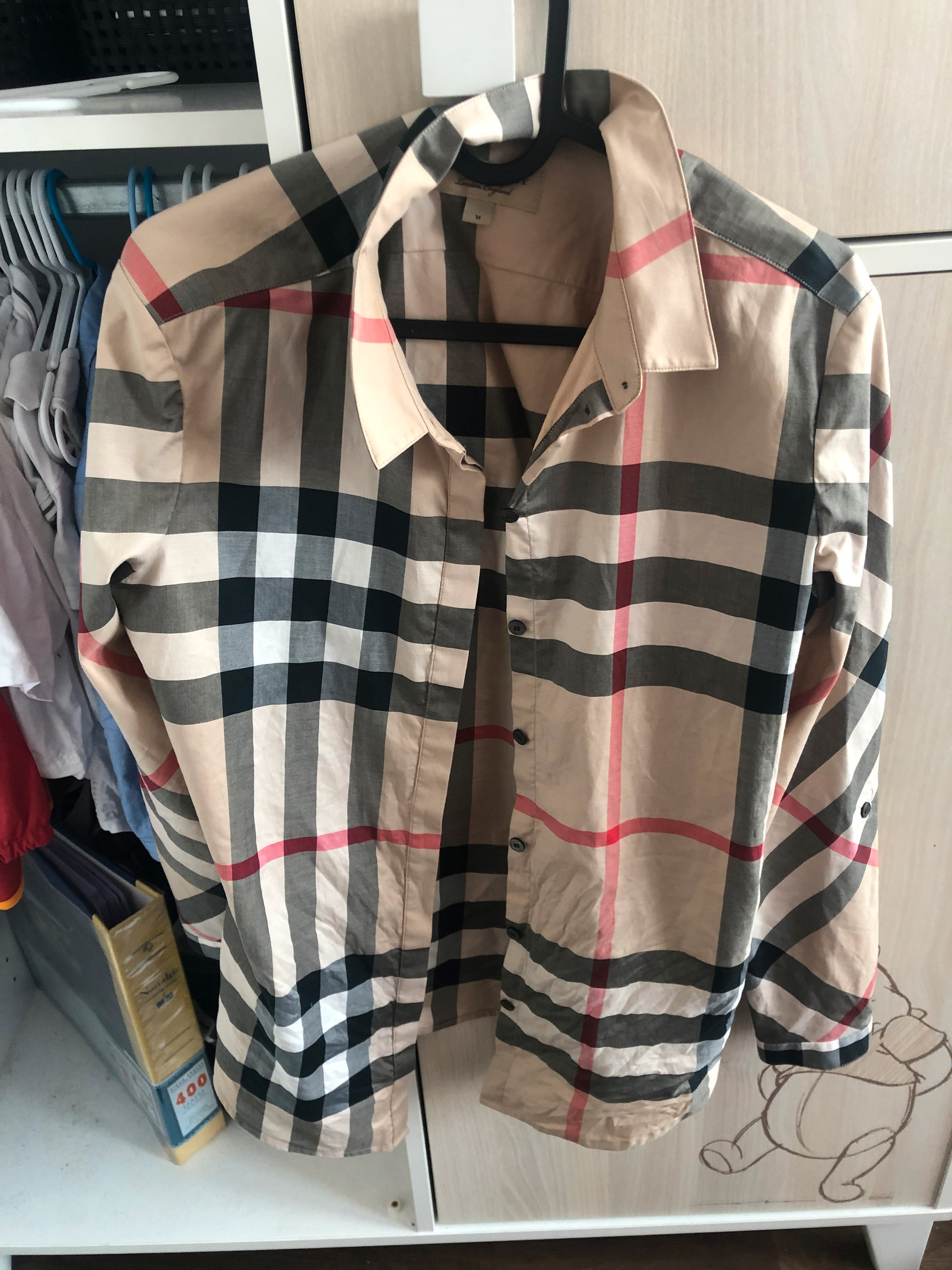 Chemise burberry 2024 vinted