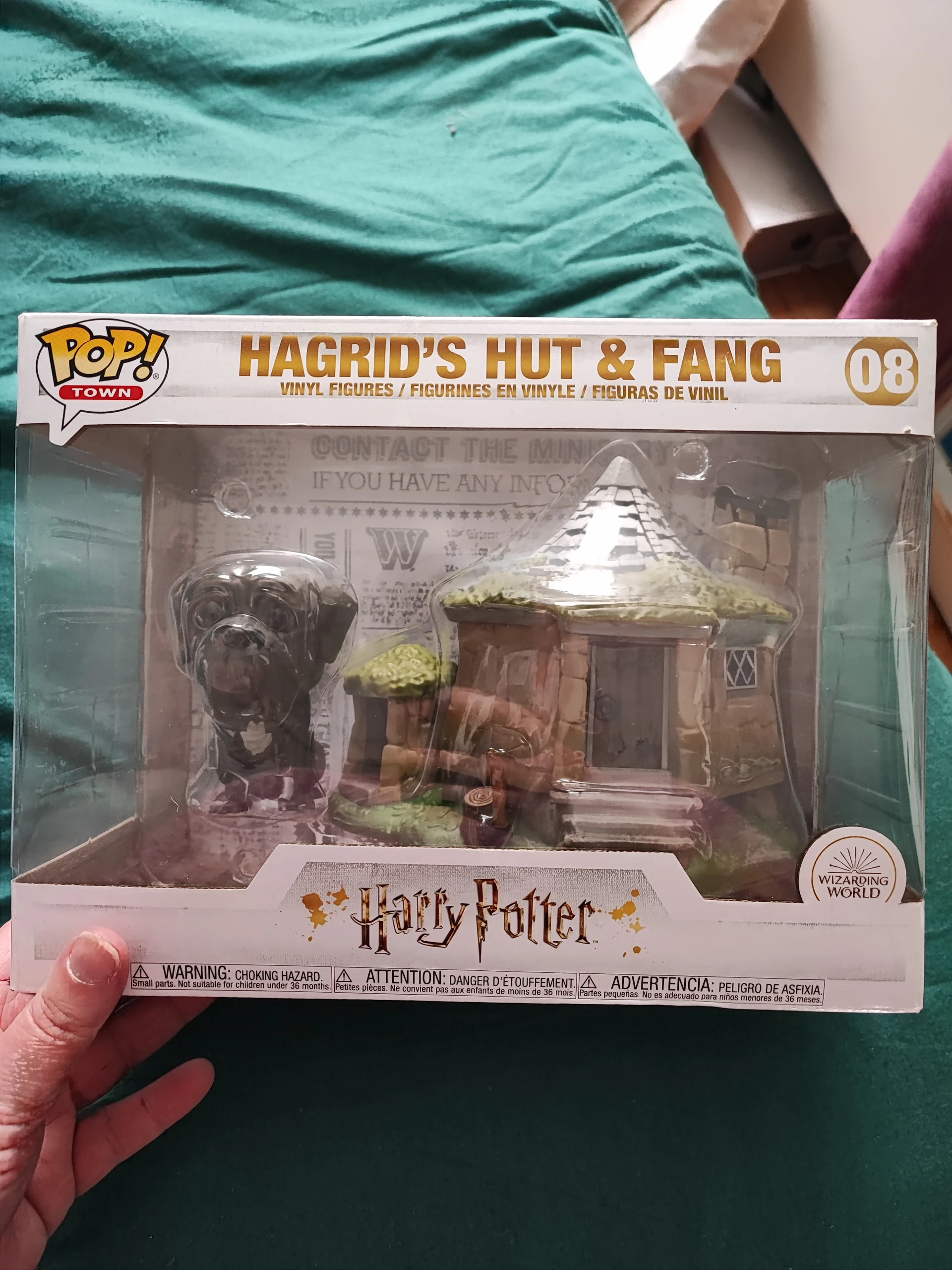 Funko POP Hagrid's Hut with Fang Harry Potter 08