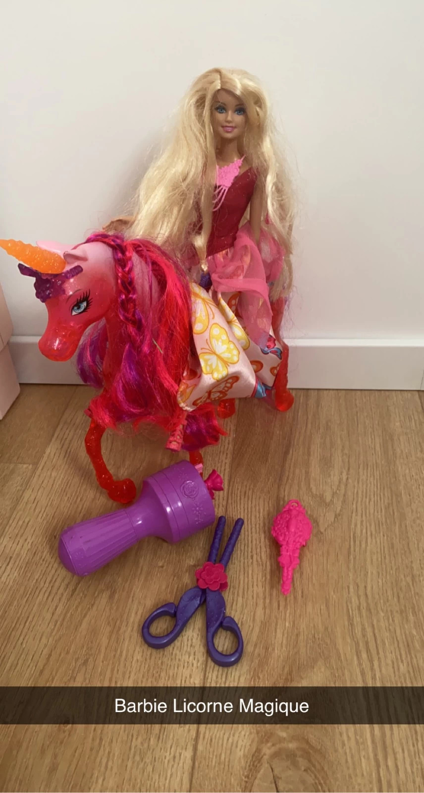 Licorne magique best sale barbie