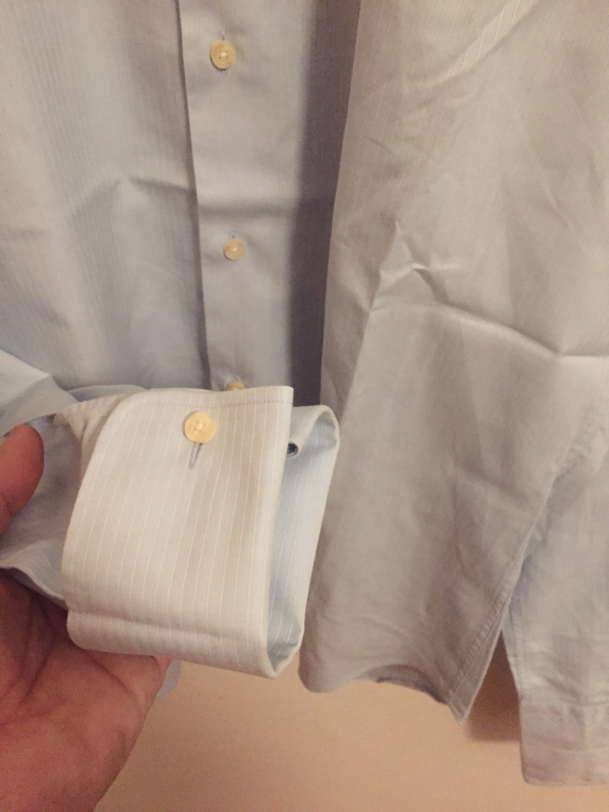 Camisa de vestir Zara t42 pu o para gemelos Vinted