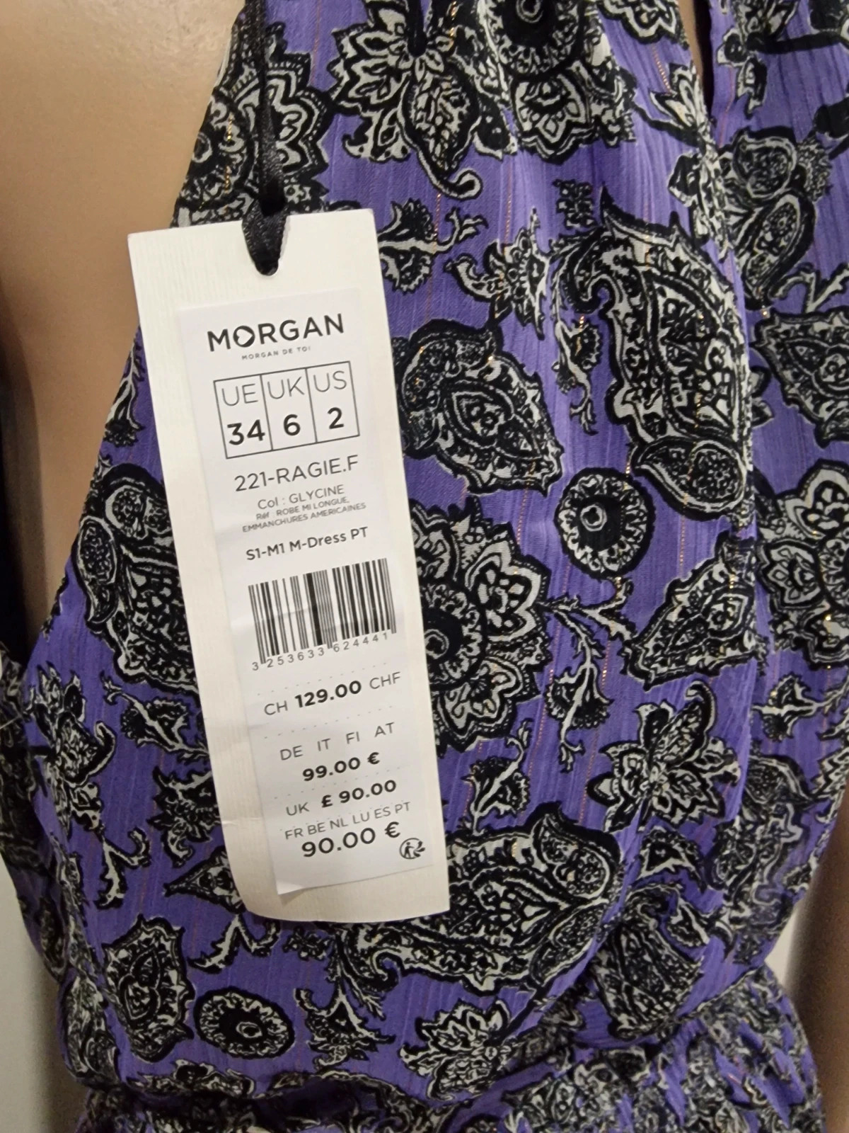 Robe Morgan violet t34 Vinted