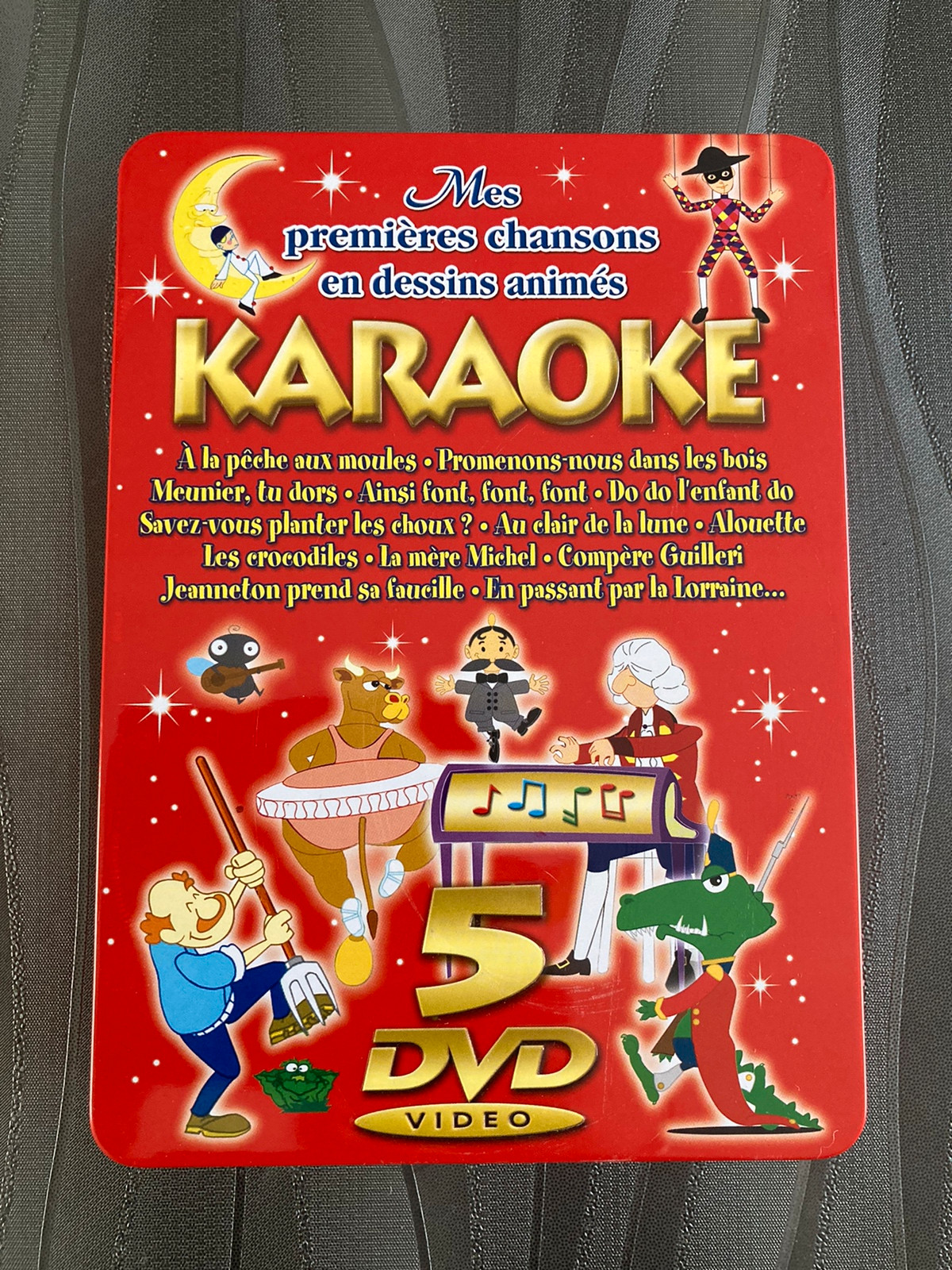 KARAOKE DVD - Mes 50 Premieres Chansons en Dessins Animés Vol 1