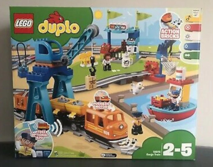 Lego Duplo - Le train de marchandises 10875