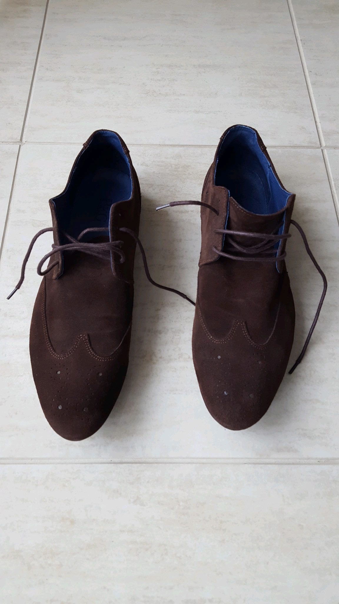 Chaussure daim marron homme Vinted