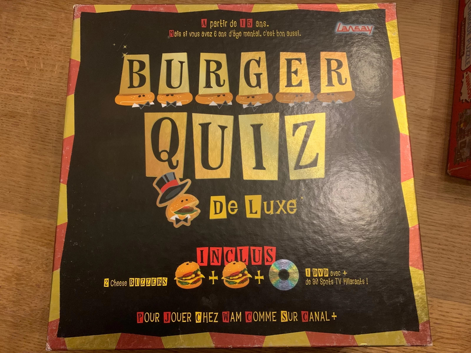 Burger Quiz De Luxe - Lansay