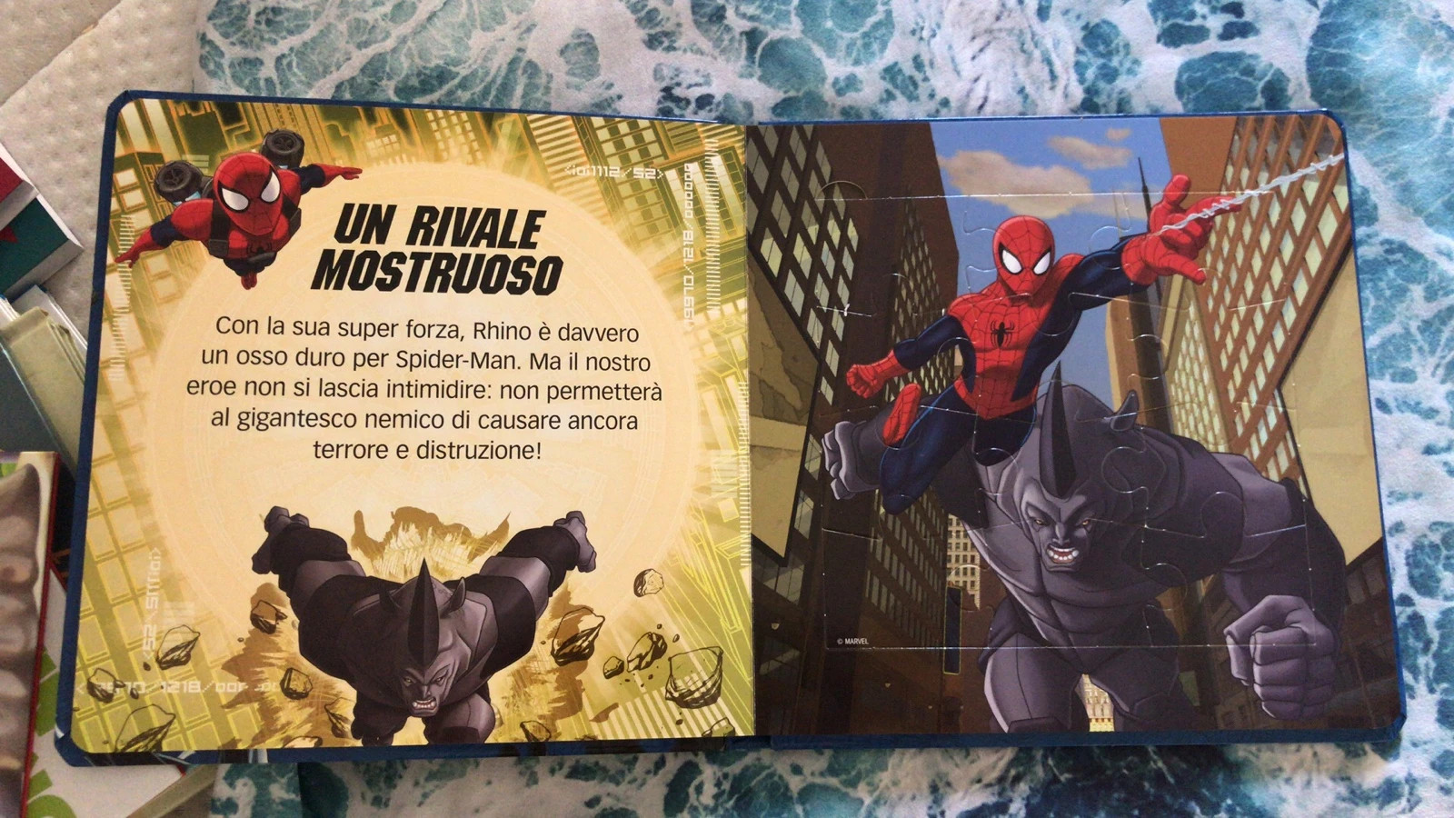 Spider-Man, Spiderman, MON PETIT LIVRE PUZZLE, Spider-sense - Marvel  enterprises - La librairie des Halles