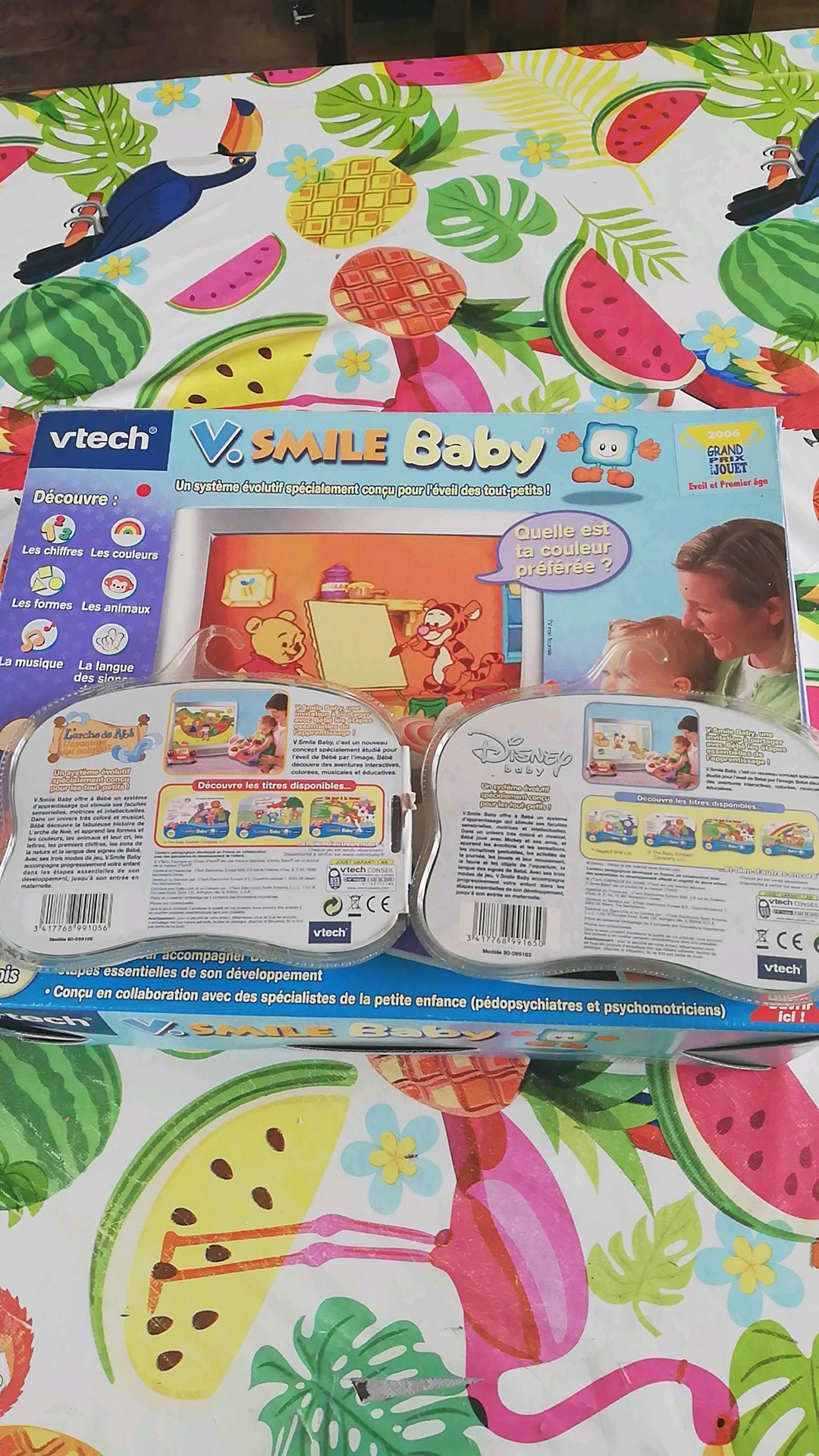Console V smile baby vtech + 2 jeux neuf - VTech