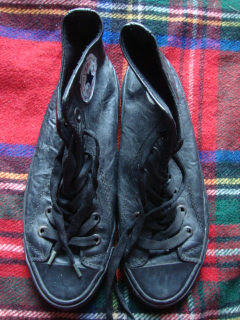 Converse all star sales cuir