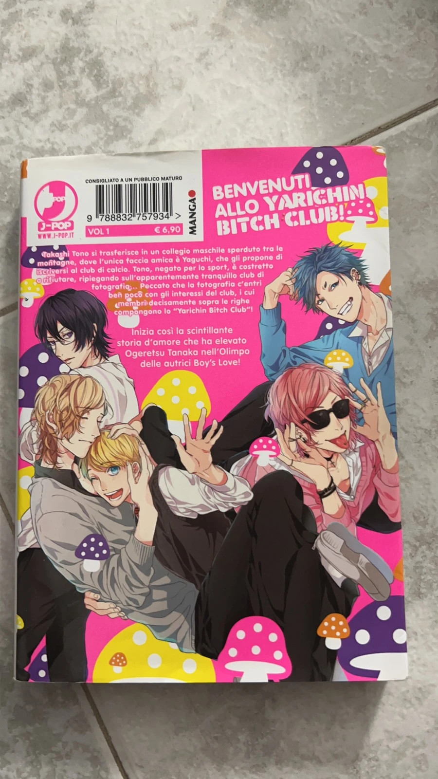 Yarichin Bitch club manga volume 1 anime otaku bl | Vinted