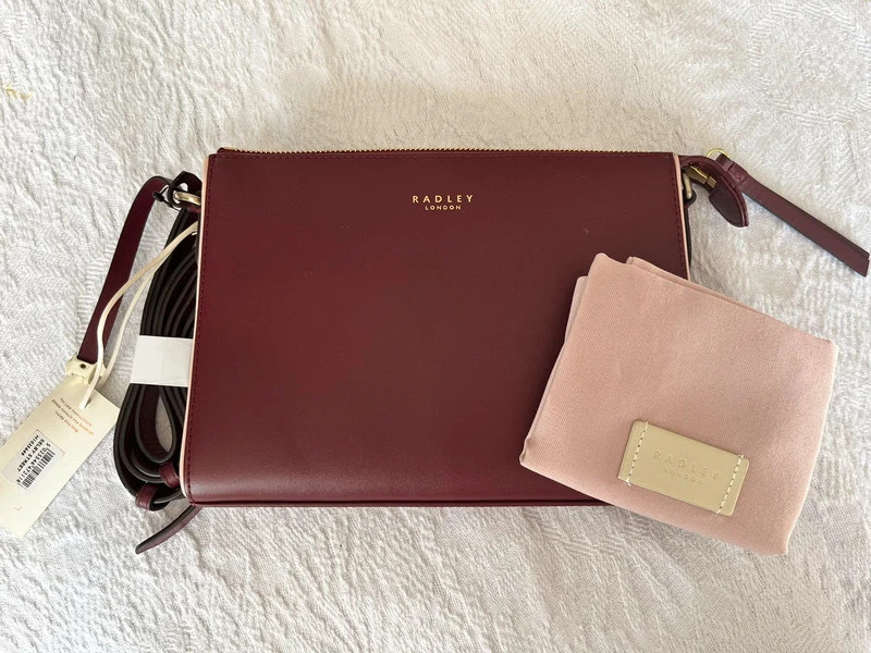 Radley 2025 burgundy handbag