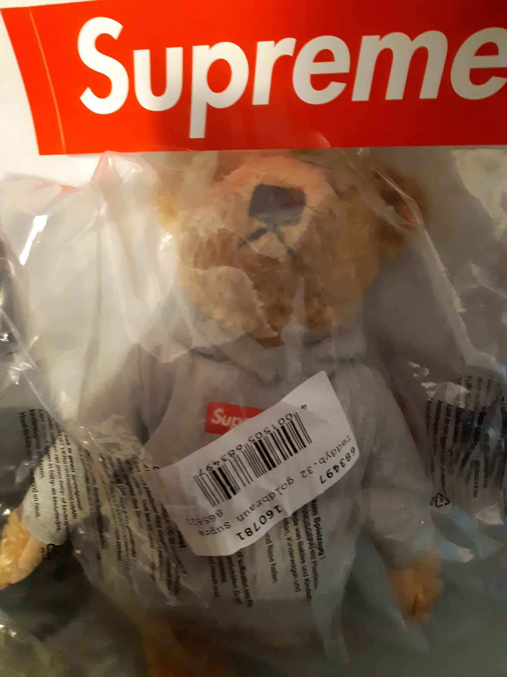 Supreme steiff bear best sale resell