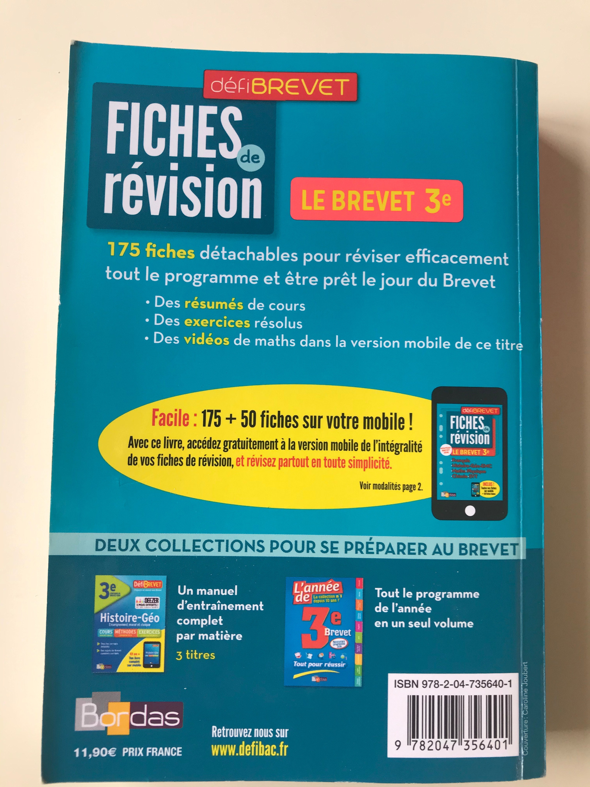 DéfiBrevet - Fiches de révision - Français 3e Offert : vos fiches