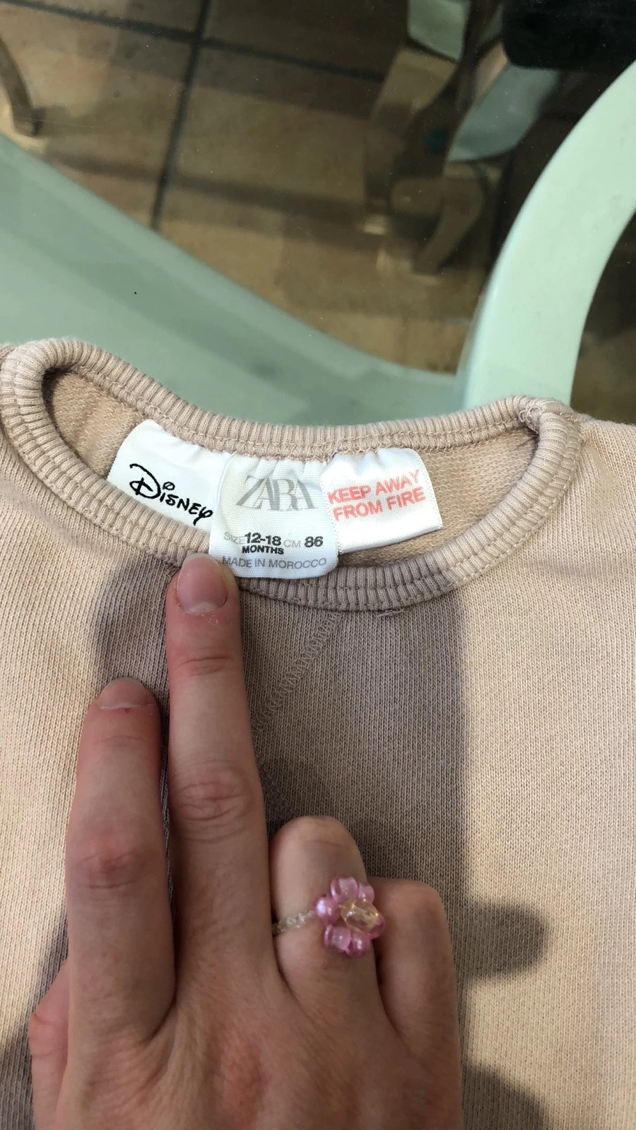 Pull bébé fille discount zara