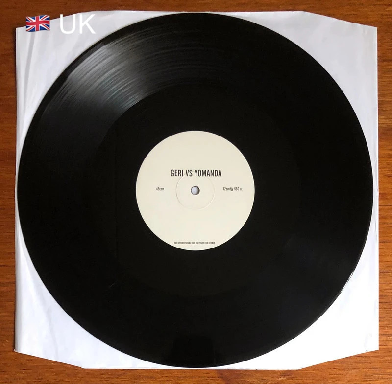 Geri Halliwell Spice Girls Bag It Up UK Single Sided Promo