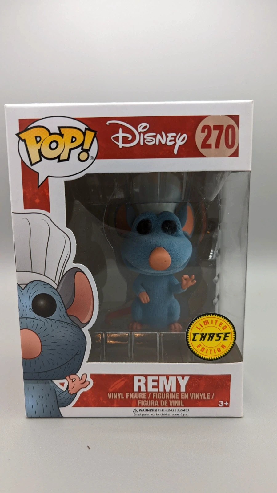 Funko Pop ratatouille Remy chase 270 flocked mint Vinted