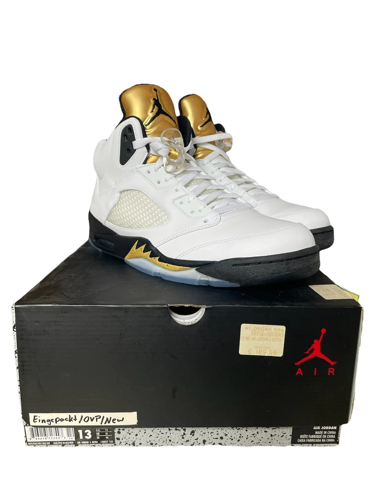 Nike Air Jordan 5 Retro olympic Gold 2016 Vinted