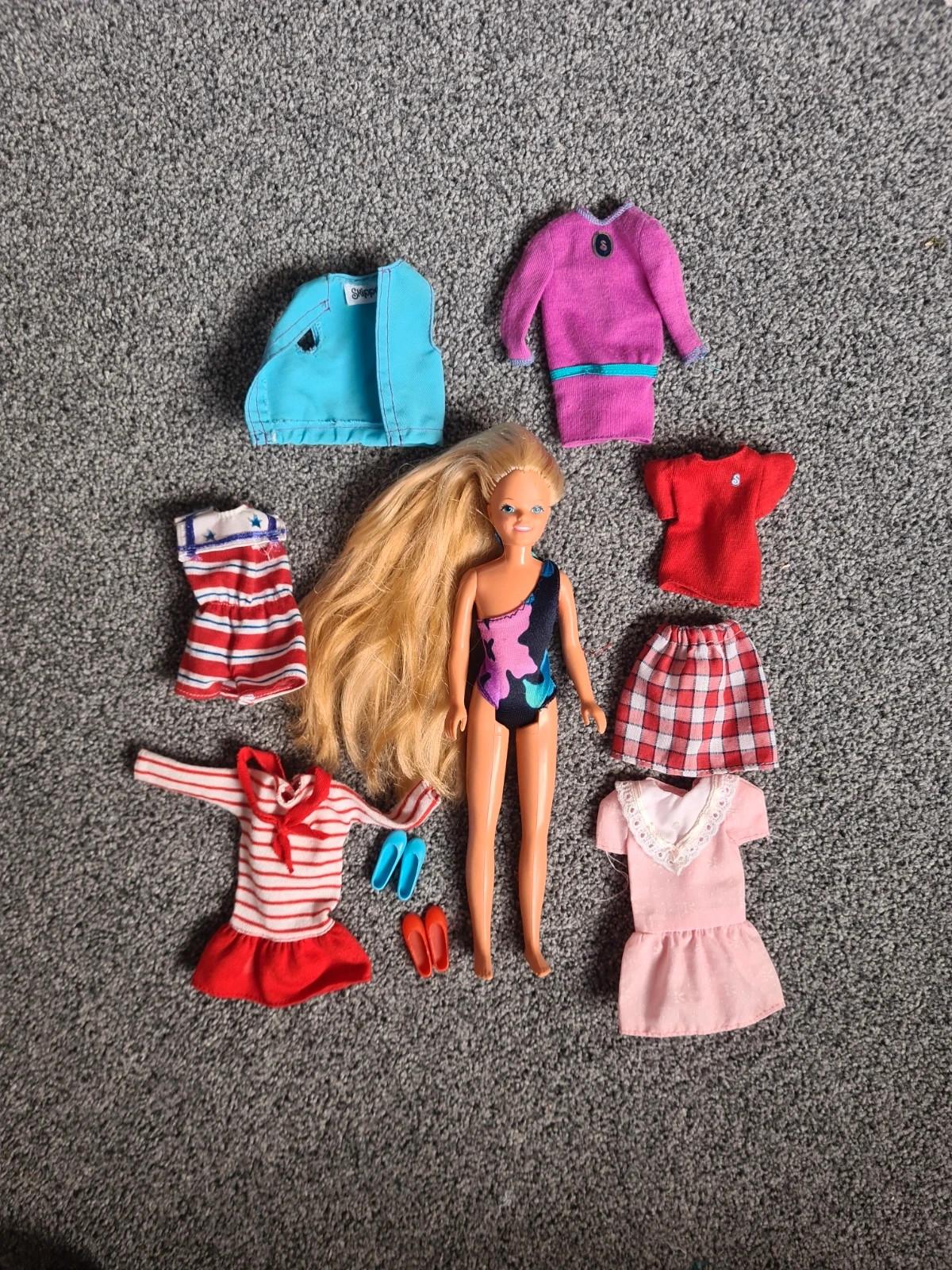 Vintage 1984 Tropical Skipper Barbie Doll with Vintage capsule wardrobe Vinted