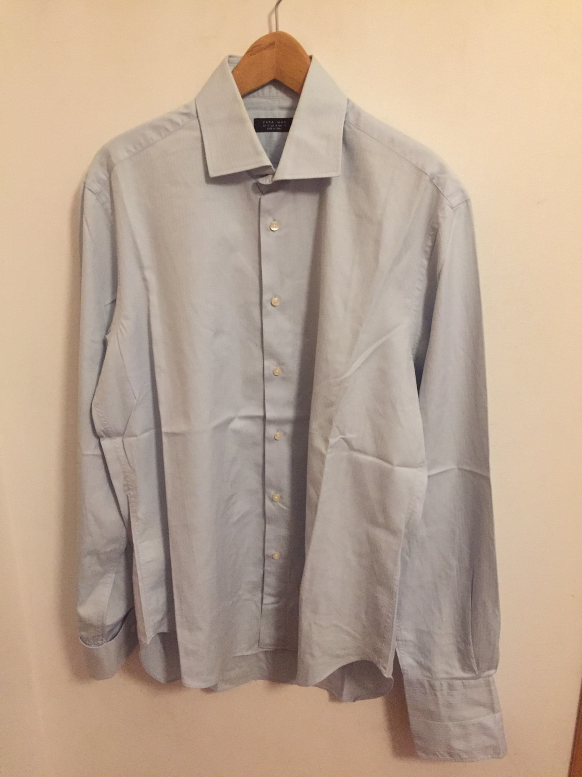 Camisa de vestir Zara t42 pu o para gemelos Vinted