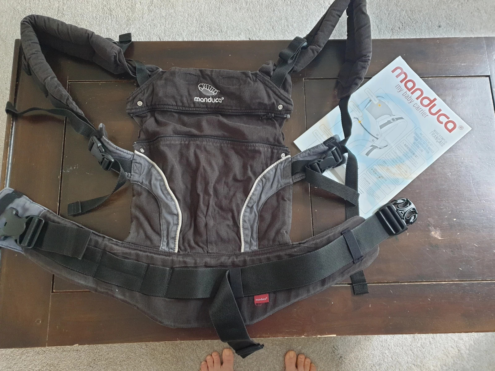 Porte bébé top manduca notice