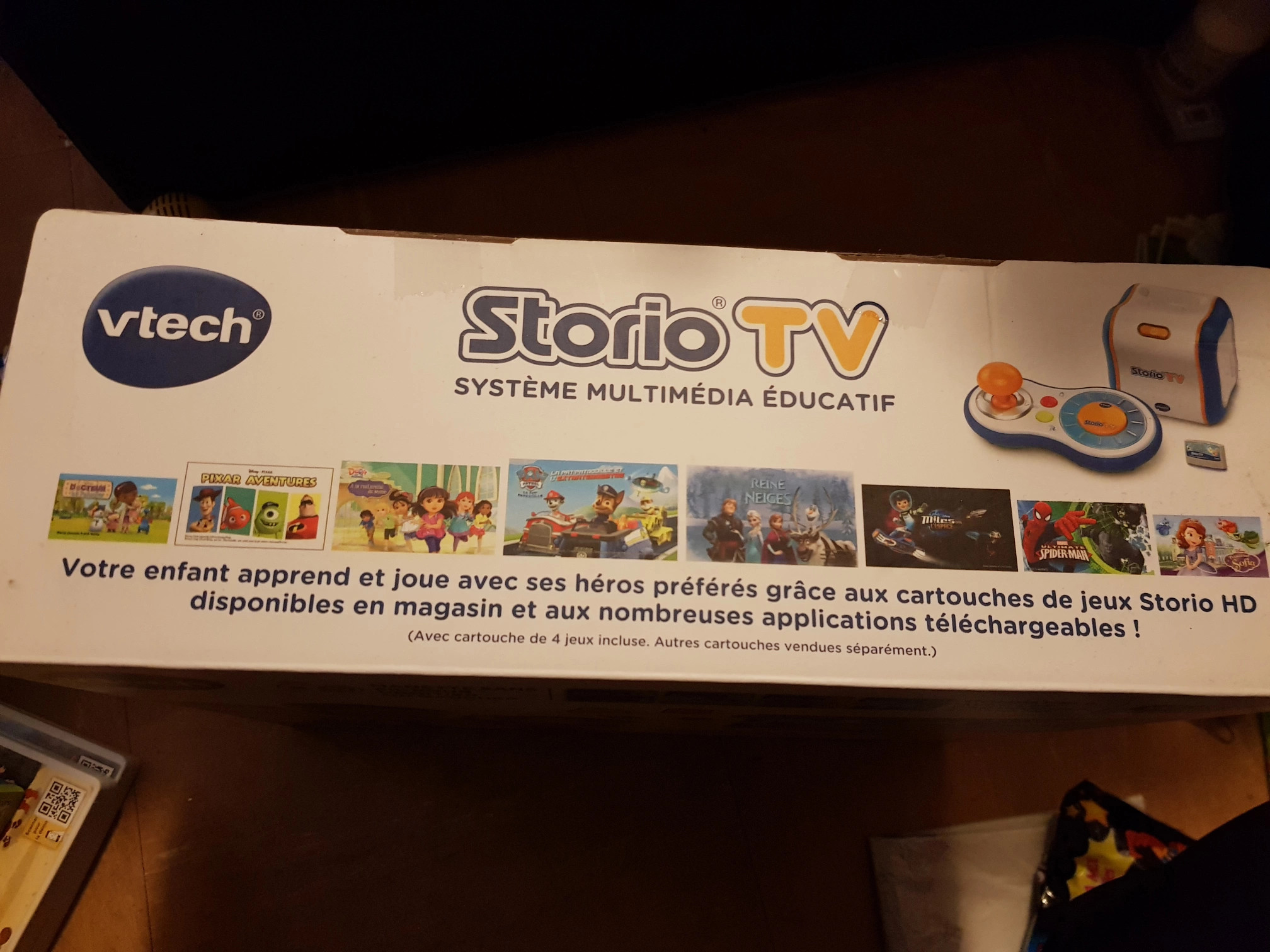 Storio jeu HD la reine des neiges VTech - Jeux Interactifs - Jeux éducatifs