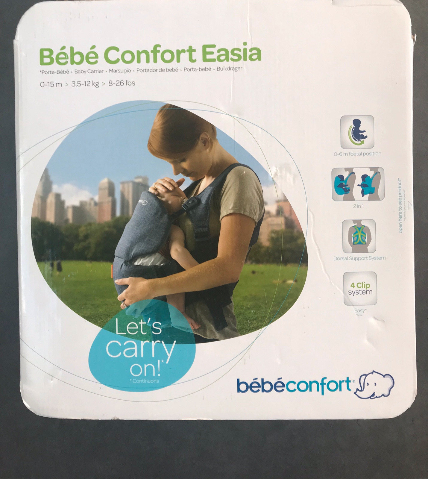 Porte bébé bébé clearance confort easia